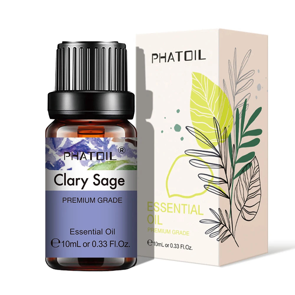 Natural Plant Essential Oil 10Ml Eucalyptus Lavender Bergamot Vanilla Peppermint 1PCS Aroma Essential Oils for Diffuser