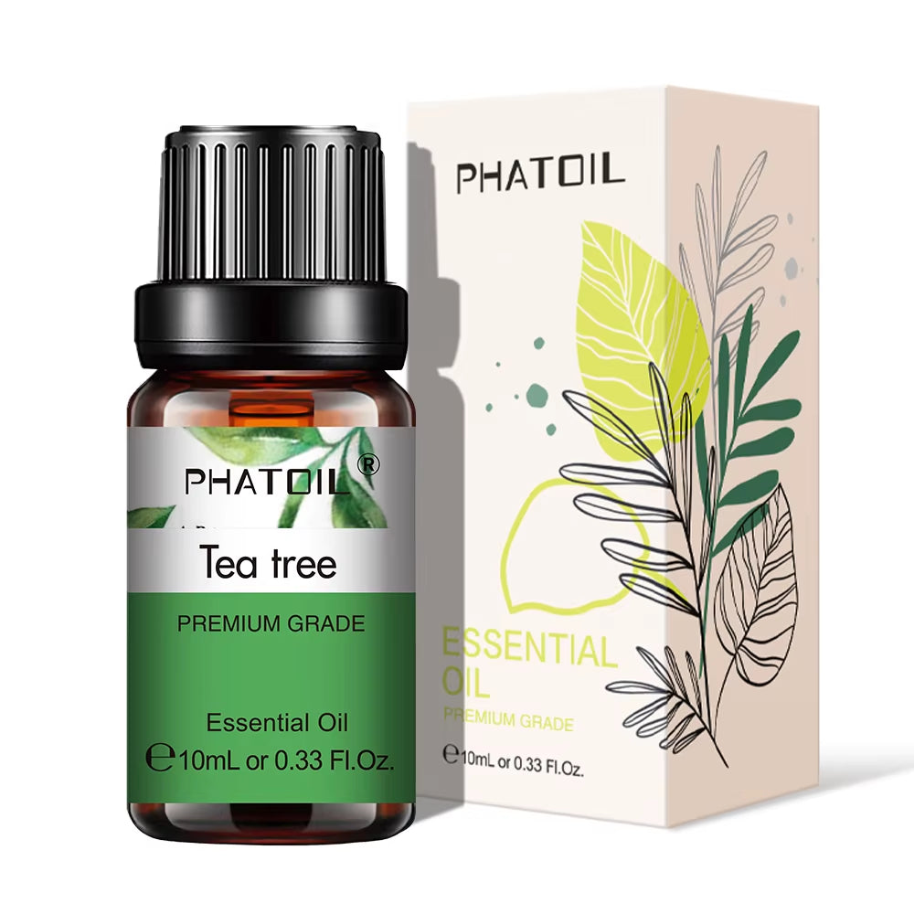 Natural Plant Essential Oil 10Ml Eucalyptus Lavender Bergamot Vanilla Peppermint 1PCS Aroma Essential Oils for Diffuser