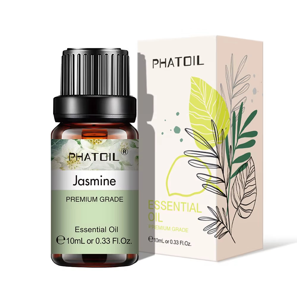 Natural Plant Essential Oil 10Ml Eucalyptus Lavender Bergamot Vanilla Peppermint 1PCS Aroma Essential Oils for Diffuser