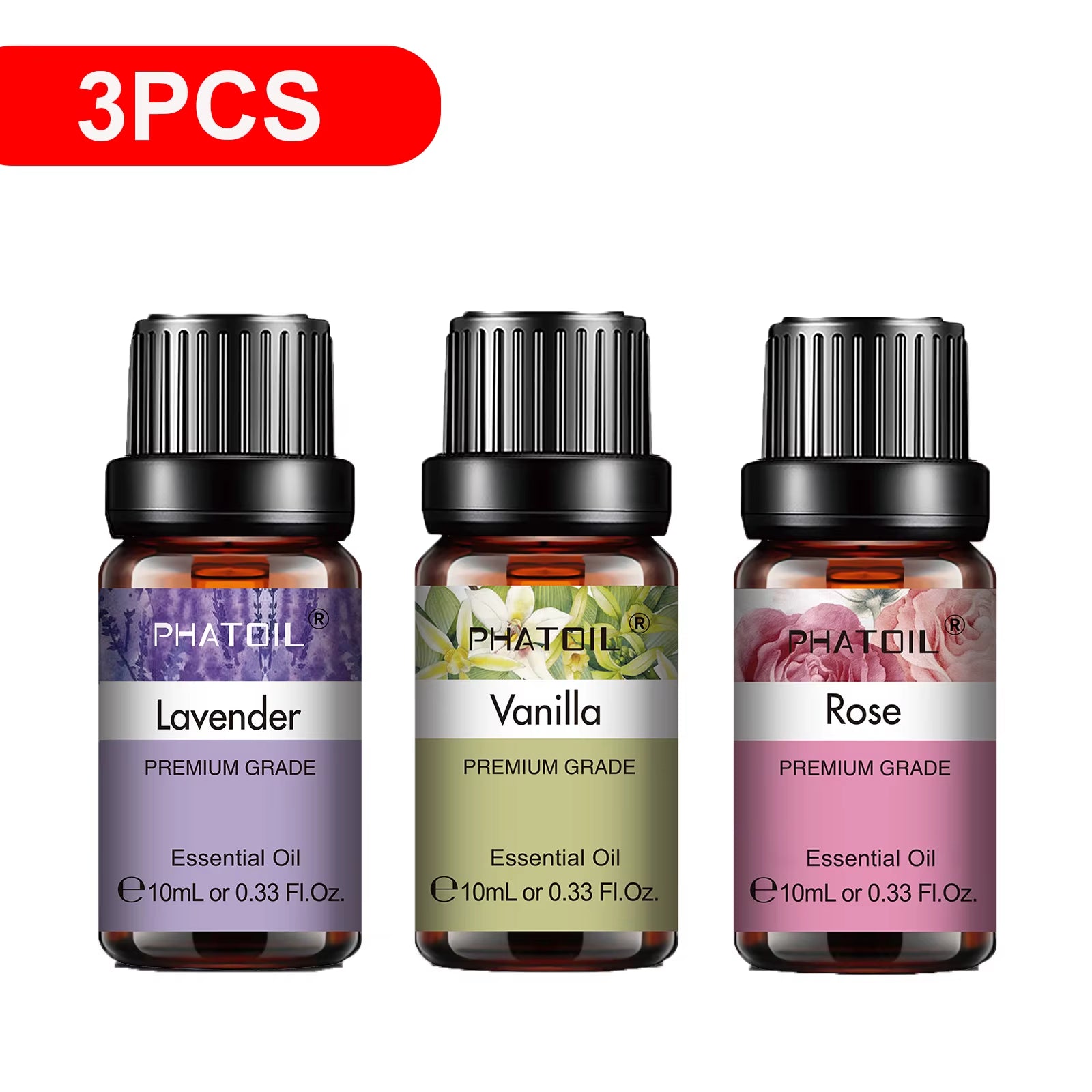 Natural Plant Essential Oil 10Ml Eucalyptus Lavender Bergamot Vanilla Peppermint 1PCS Aroma Essential Oils for Diffuser