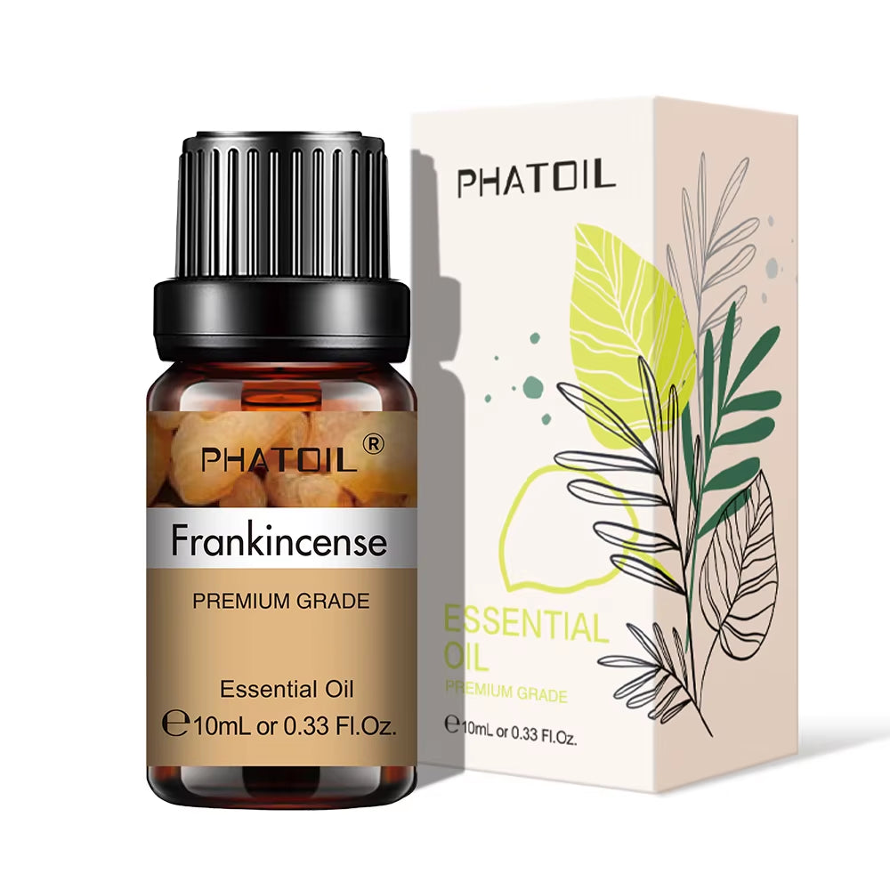 Natural Plant Essential Oil 10Ml Eucalyptus Lavender Bergamot Vanilla Peppermint 1PCS Aroma Essential Oils for Diffuser