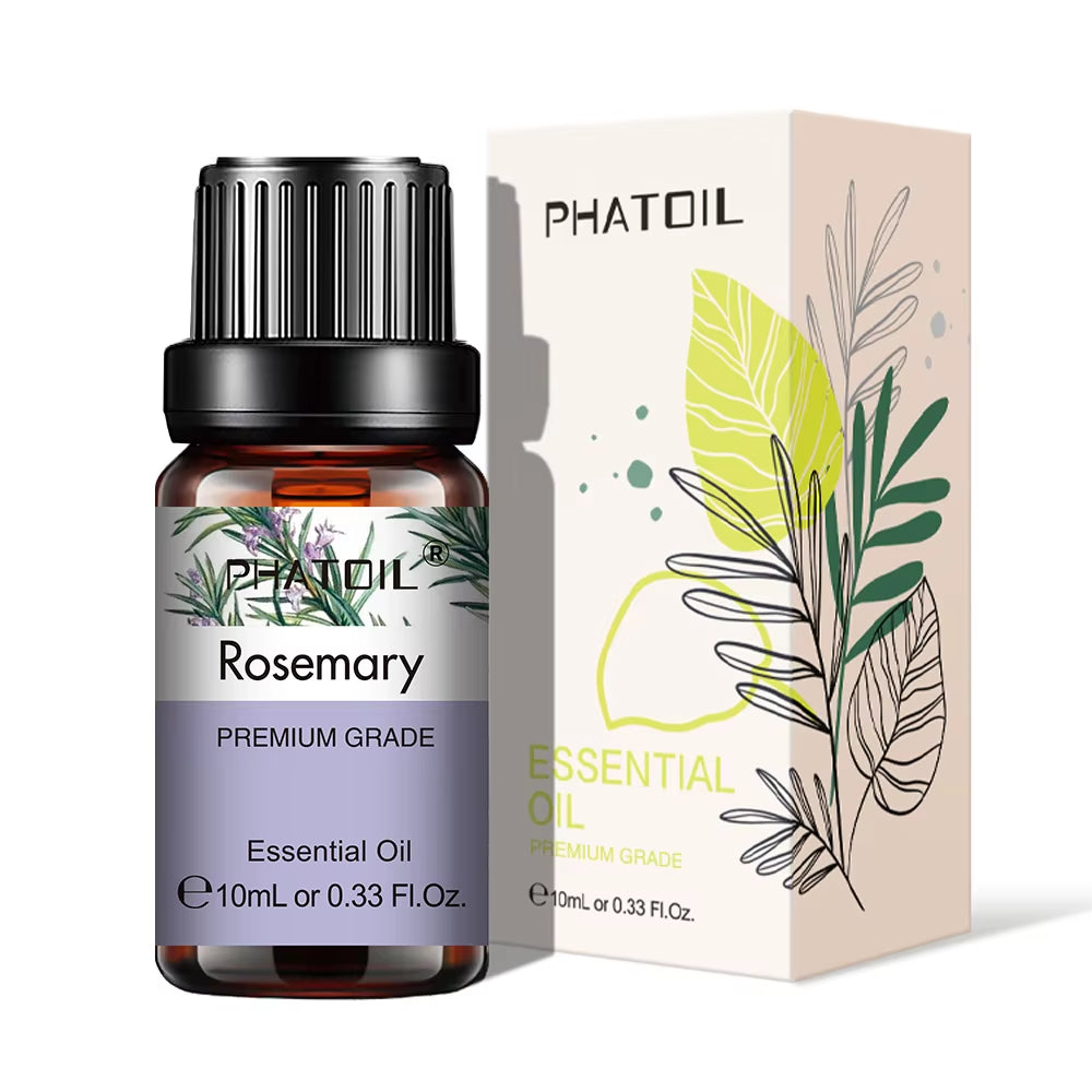 Natural Plant Essential Oil 10Ml Eucalyptus Lavender Bergamot Vanilla Peppermint 1PCS Aroma Essential Oils for Diffuser