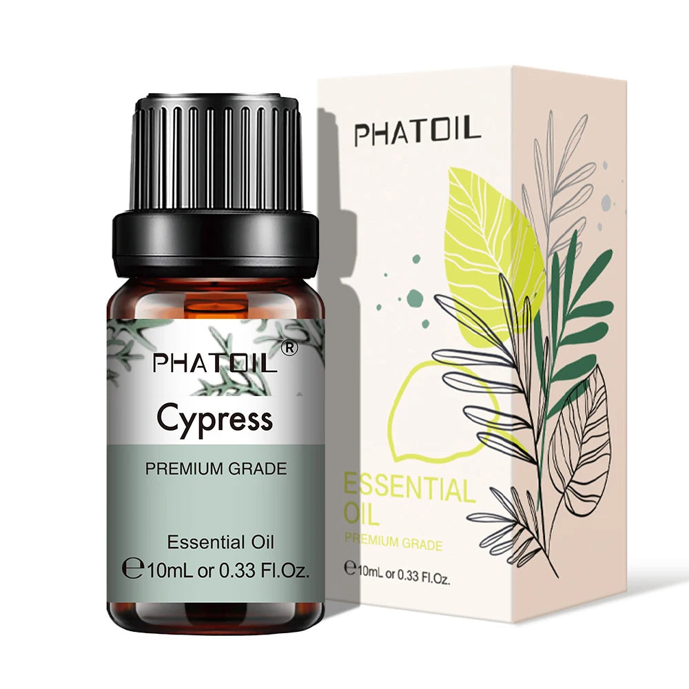 Natural Plant Essential Oil 10Ml Eucalyptus Lavender Bergamot Vanilla Peppermint 1PCS Aroma Essential Oils for Diffuser