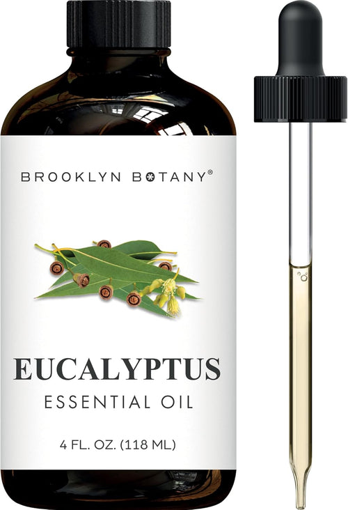 Eucalyptus Essential Oil - Huge 3.99 Fl Oz - 100% Pure and Natural - Premium Grade with Dropper - for Aromatherapy and Diffuser