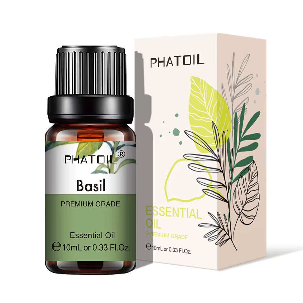 Natural Plant Essential Oil 10Ml Eucalyptus Lavender Bergamot Vanilla Peppermint 1PCS Aroma Essential Oils for Diffuser