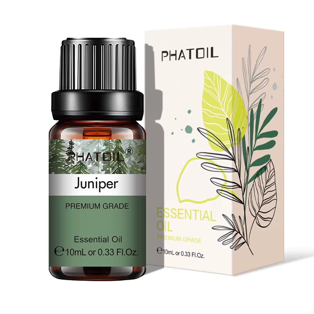 Natural Plant Essential Oil 10Ml Eucalyptus Lavender Bergamot Vanilla Peppermint 1PCS Aroma Essential Oils for Diffuser
