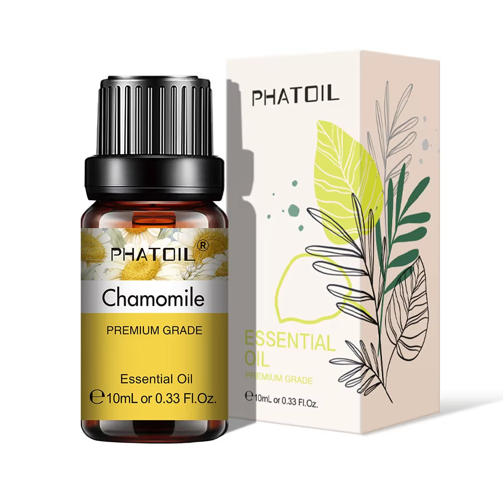 Natural Plant Essential Oil 10Ml Eucalyptus Lavender Bergamot Vanilla Peppermint 1PCS Aroma Essential Oils for Diffuser
